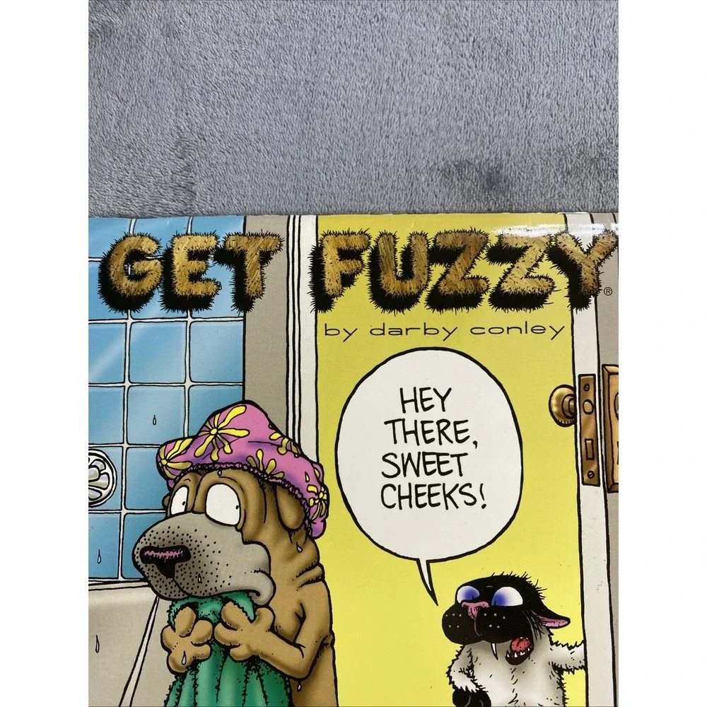 Vintage Get Fuzzy 2003 Calendar Darby Conley Comics Year of the Cat Poster NEW‎